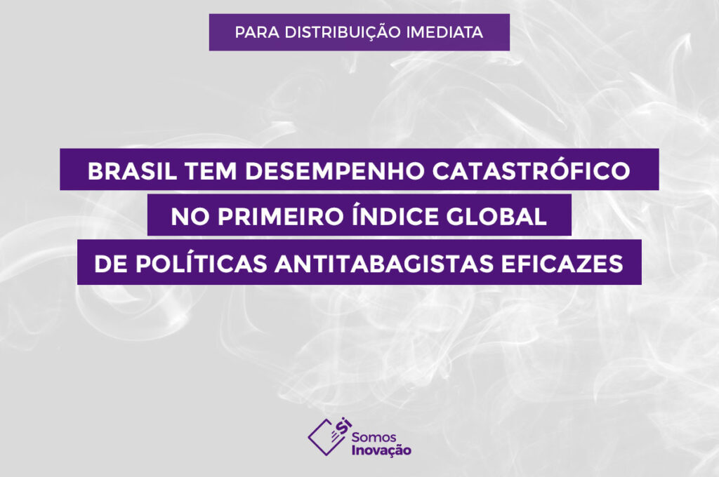 Brasil tem desempenho catastrófico no primeiro “Índice Global de Políticas Antitabagistas Eficazes”